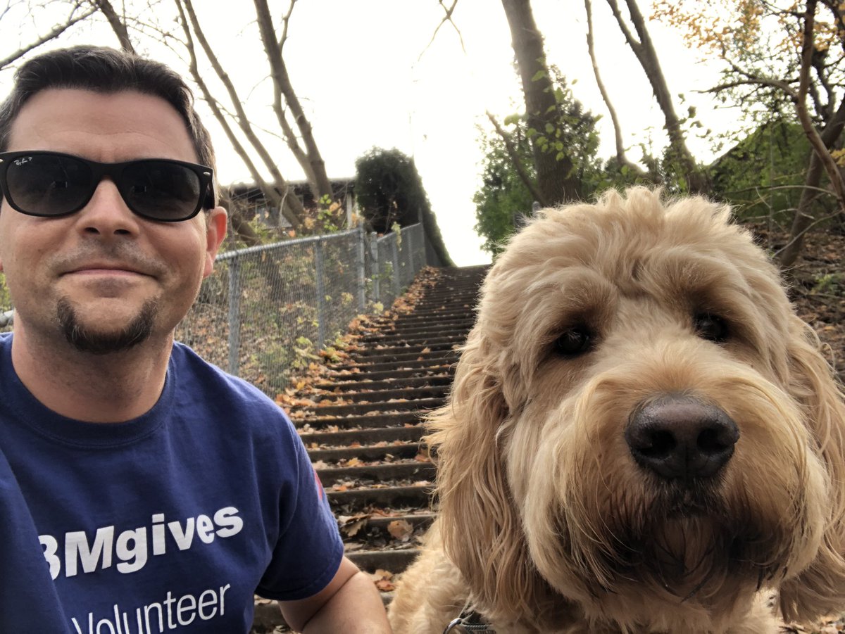 Found some stairs on our trail walk today, in support of #ScotiabankStairClimb #3Mer #3Mgives #KilallyMeadows