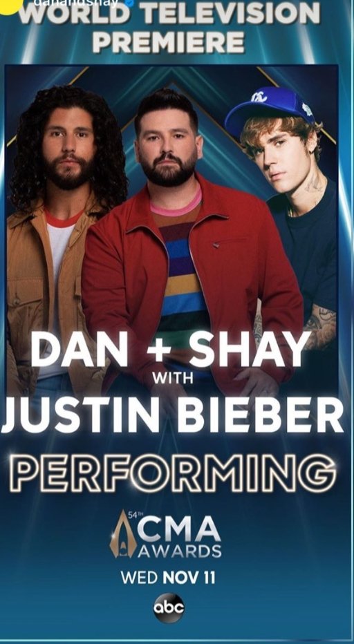jbieberdrew5's tweet photo. @justinbieber is performing 10000hours in #CMAawards @CountryMusic https://t.co/rgBnTGIHjF