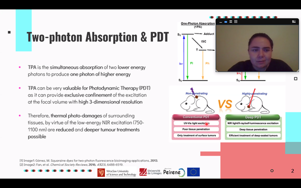 mathiassenge's tweet photo. and then #EmmaRobbins π¬π§ working at @unilimoges π«π· and @PWr_Wroclaw π΅π± on tw-photon absorption and #pdt https://t.co/KfpzHDkKs2