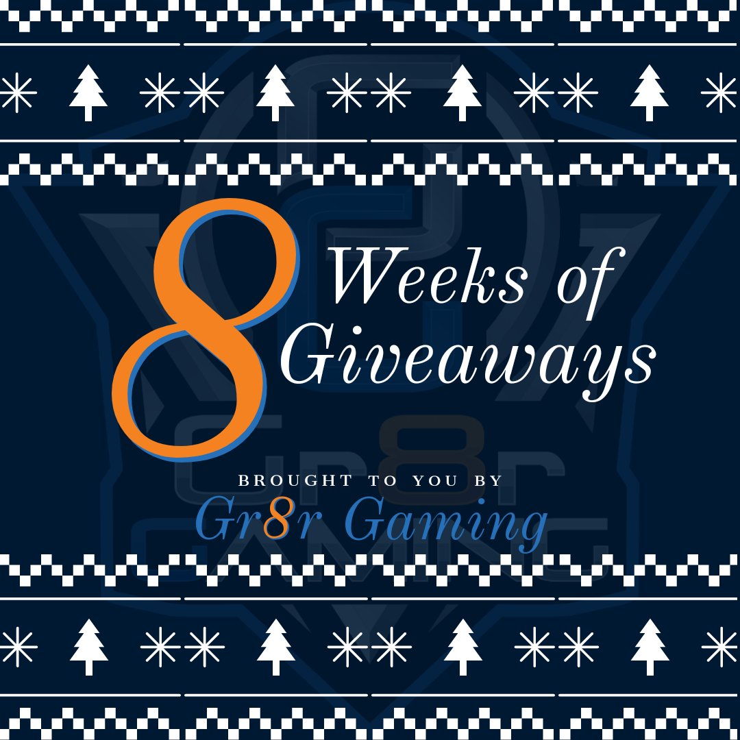 Gr8rGaming's tweet photo. Starting this week, we'll be doing #8WeeksOfGiveaways to our friends on social media!
Each week we'll have a different item to giveaway FOR FREE! Games, controllers, memberships, and more!
We'll have details tomorrow when we post our first giveaway!
#Gr8rGaming #BeGr8r https://t.co/dlT0qguuYR