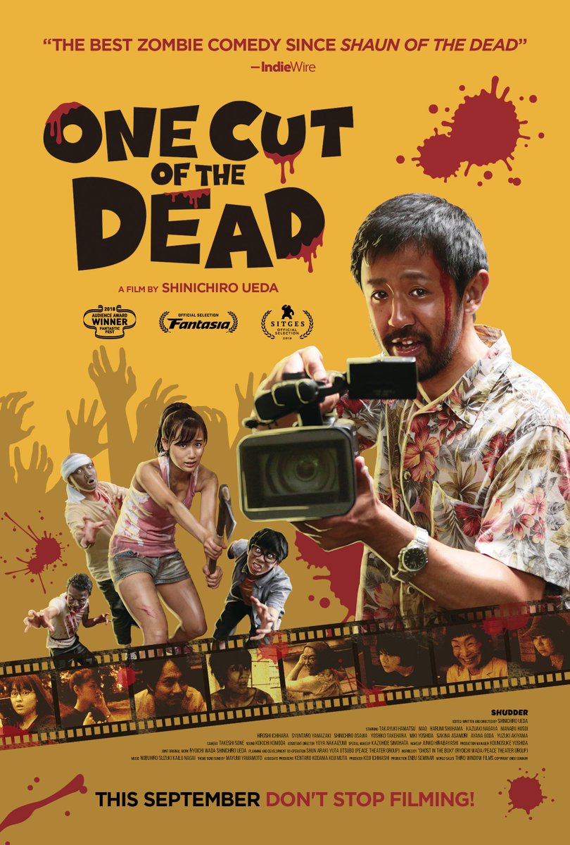 Poster for the movie "One cut of the dead"