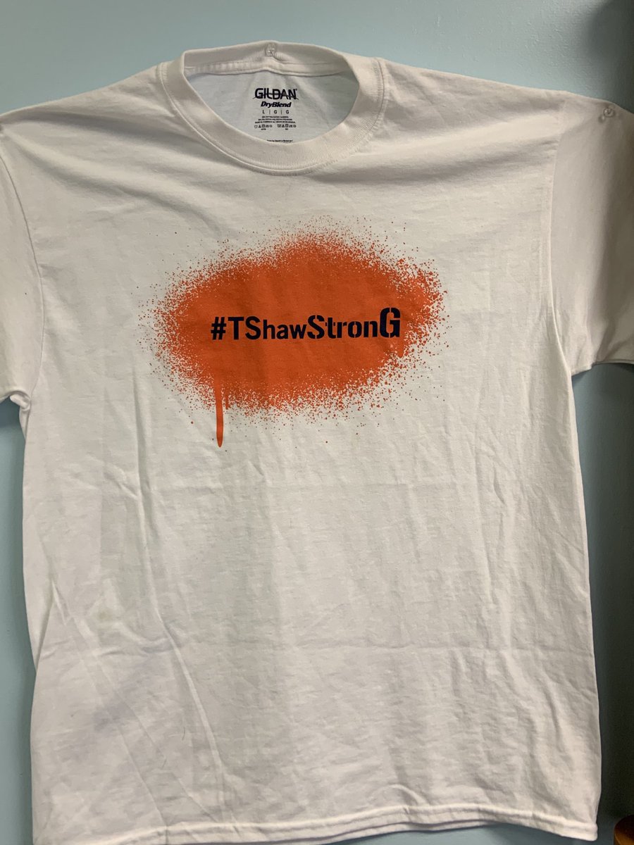 CvilleSupe's tweet photo. We are living in challenging times. When I feel myself struggling I look to this t-shirt on my office wall to remind me I am not the only one struggling & I have the strength of my own will & the support of others to help me be strong. #CSD_AllMeansAll Be #TShawStronG https://t.co/2eFMV7OTh3