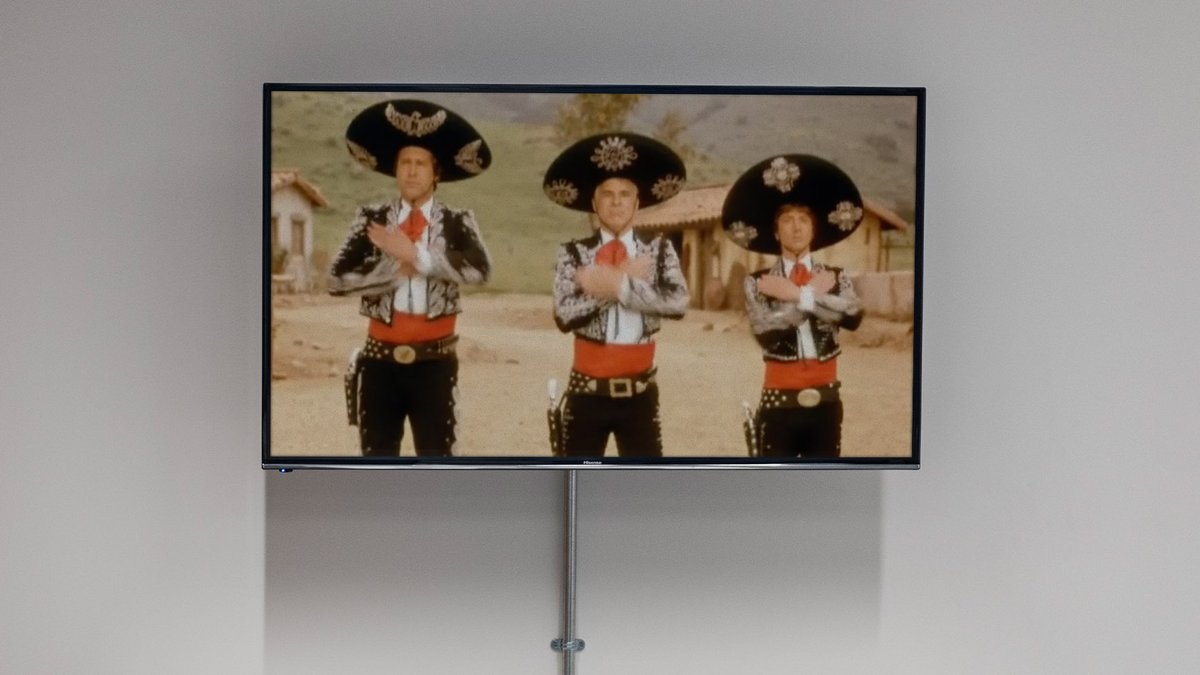 TheOnion's tweet photo. Democratic Strategists Hold Screening Of ‘Three Amigos’ In Order To Better Understand Latino Culture https://t.co/iDd1m4zUEL https://t.co/9OZNwH3ZmS
