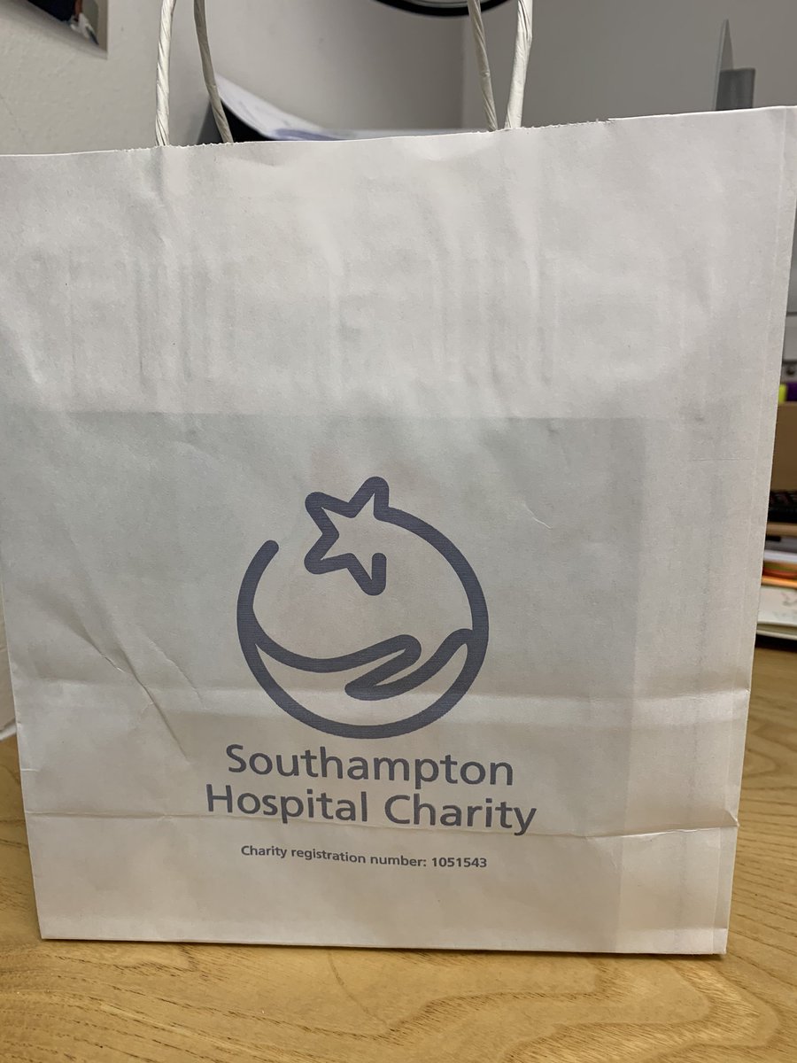 Thank you @charity_shc for the boost bags. I have distributed them this evening around our MOP staff and they were appreciated by all 😁#thanks #teamMOP @UHSFT