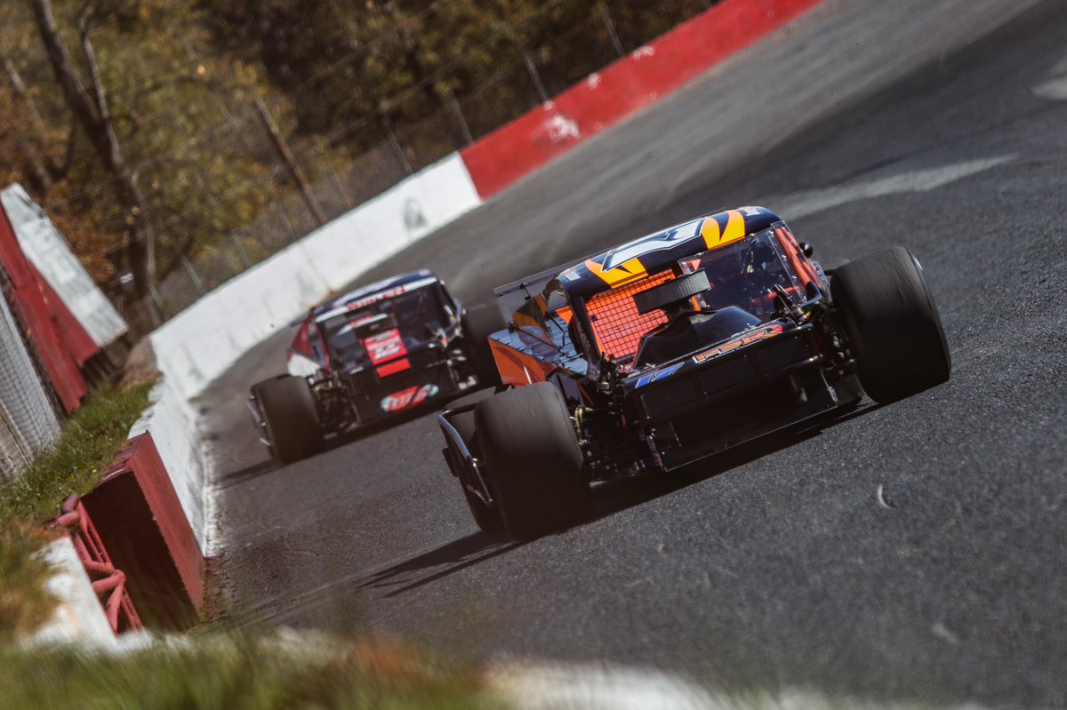 RacingAmerica's tweet photo. Now the Tour Type Modifieds have hit the track for their first practice of #NSShootout practice day at @carawayspeedway https://t.co/cqy2HSxSvz