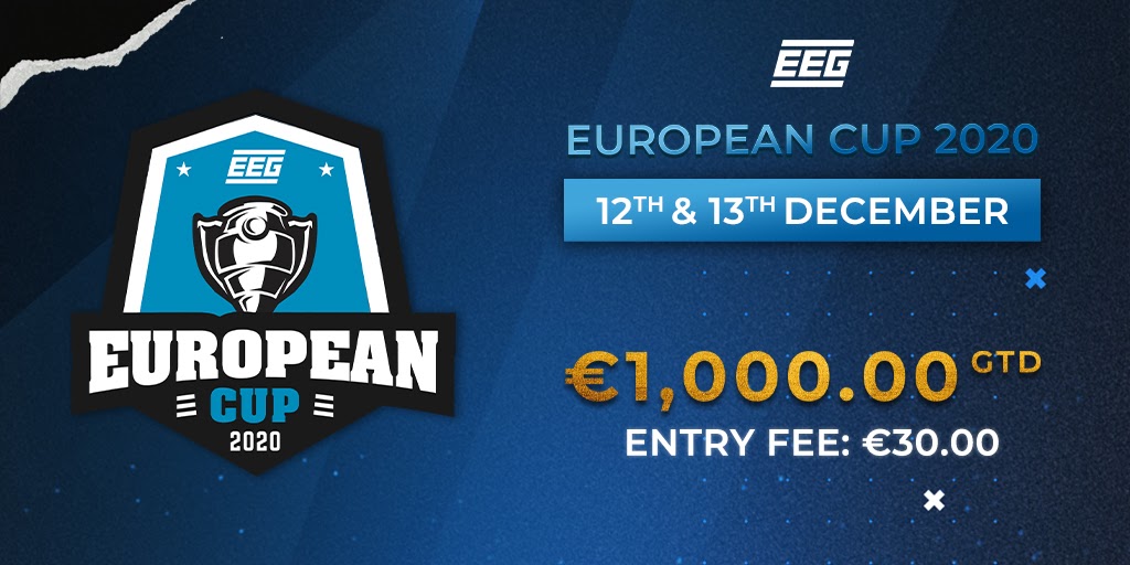 EEGOnline's tweet photo. To kick off the Call of Duty: Black Ops Cold War, we are hosting the first online event... The EEG European Cup 2020!

Details:

📆: Sat 12th - Sun 13th December
🎟: €30.00 per team / €7.50 per player
💰: €1,000 GUARANTEED Prize-Pool

Purchase a spot:
https://t.co/1wVbRmeEtM https://t.co/qMD5lX1ysA