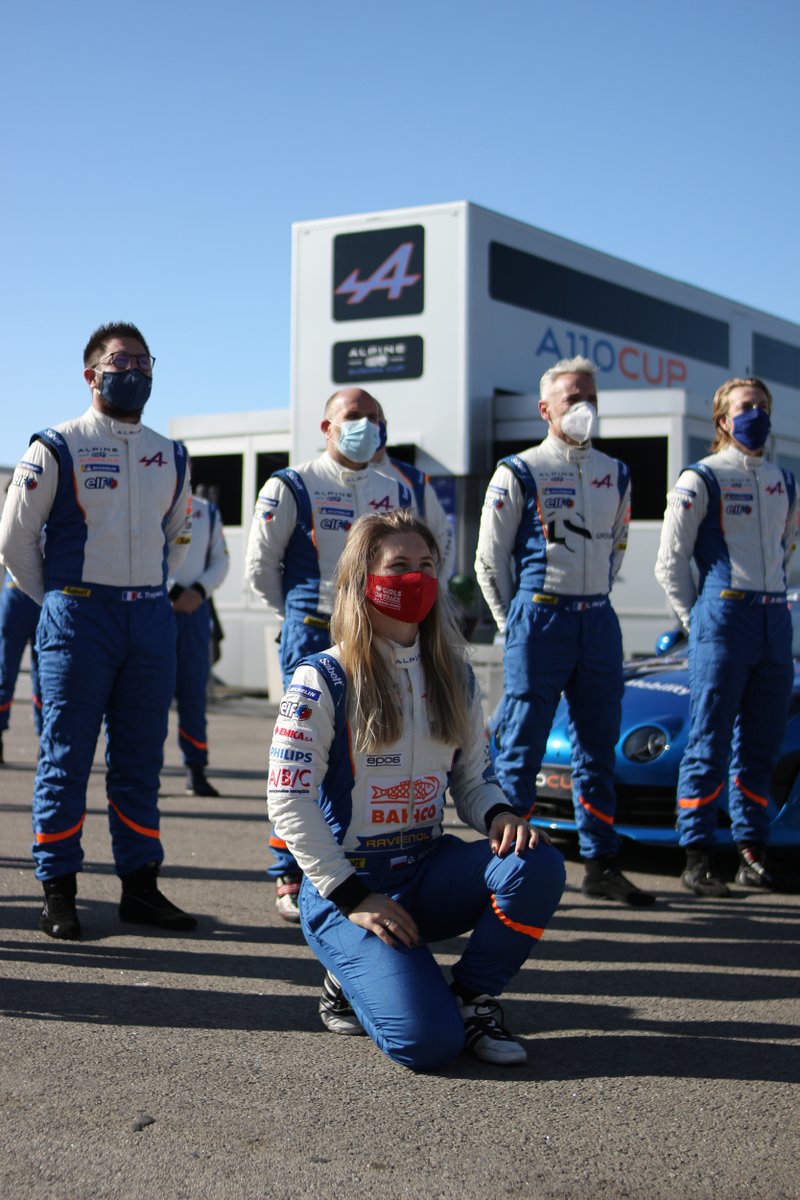 BahcoTools's tweet photo. Great ending for the @AlpineEuropaCup Championship at Portimão (Portugal)! @JBMela21, the @AutosportGp driver sealed the deal against his team-mate Laurent Hurgon. 
#Bahco #BahcoFollowTheFish #FollowTheLegend #Girlsontrack #WomenInMotorSport #AlpineA110 https://t.co/FchAghfcTW