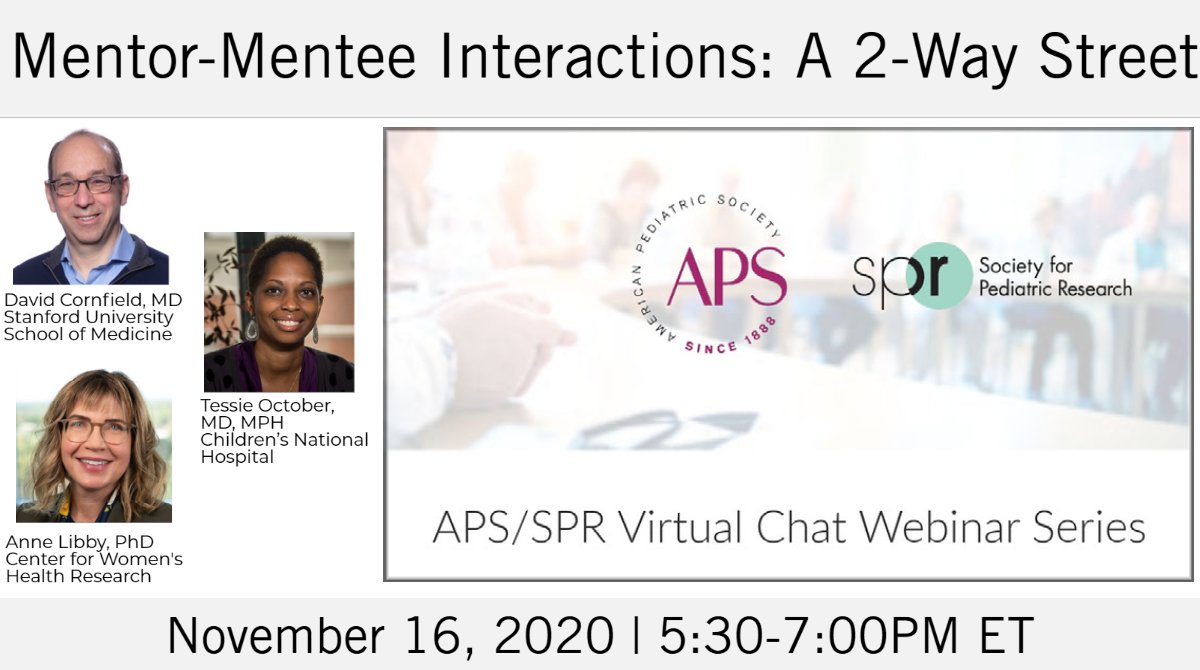 Ringlet sekstant nedsænket SPR on Twitter: "Registration is open. Join us for the APS/SPR Virtual Chat  November 16. Open to Members &amp; nonmembers. All are welcome. Drs. David  Cornfield, Anne Libby, &amp; Tessie October on