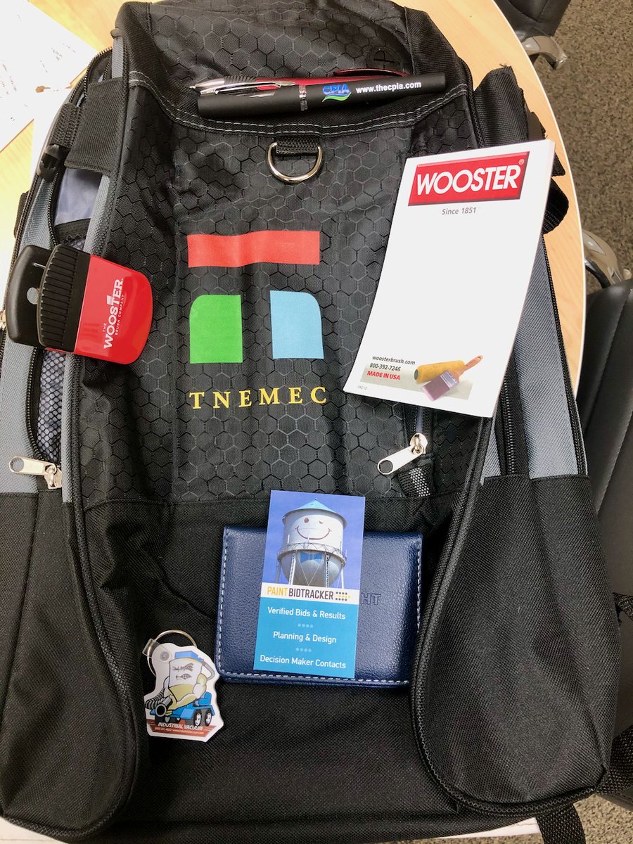 BobDahlstrom's tweet photo. FUN, the @PaintSquare Connect registration "swag bag" arrived for the #PAINTSQUARECONNECT event Nov 10-12, 2020 for the industrial and commercial coatings communities. Register for the event at https://t.co/PqZCneG9ue https://t.co/bUa51cb7vP