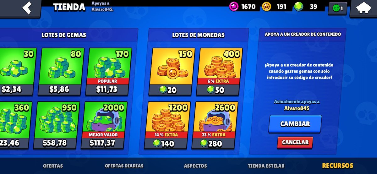 XD73668151's tweet photo. Comprando la nueva skin, con el código del mejor @Alvaro845 https://t.co/4RzqQshUVw