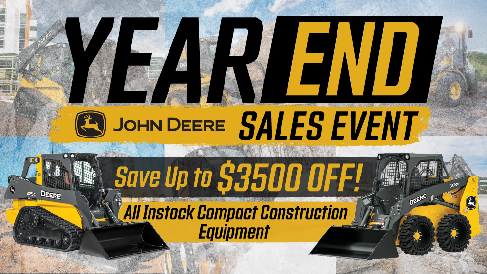 Van Wall on Twitter "End the year off right with a brandnew compact track loader, skid steer