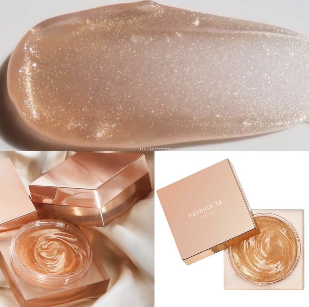 Trendmood's tweet photo. Available Now! 🚨LINK ➡️ https://t.co/aIoN0ezy4p online #sephora *don’t forget to *use code: HOLIDAYFUN #HOLIDAY2020 ❄️✨ The NEW! #MAJORGLOW Face Gloss “She Gives Me Life” ✨ #limitededition by #patricktabeauty 🎁✨$38 She Gives Me Life - translucent, Radiant finish https://t.co/v6vv9srXyR