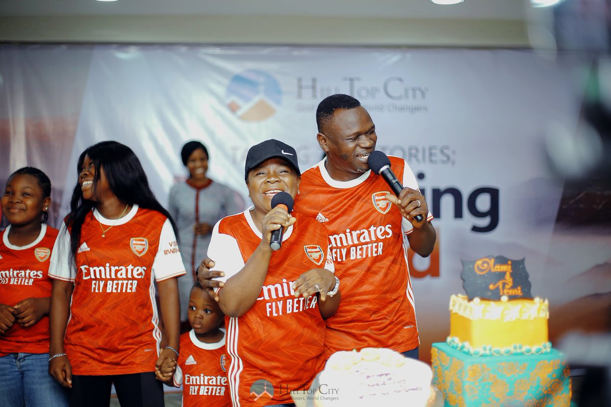 HillTopCityng's tweet photo. Hearty congratulations to our dear Pastor, Victor Akintunde and his Complete Rib on their 20 years of marriage! With 4 beautiful children

Indeed, God is faithful! May your love and union continue to flourish.
Happy Anniversary!!!
#HillTopBuffet  #HillTopCity  #HTC https://t.co/QgDbC79x17
