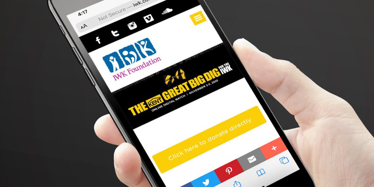 Today is the LAST DAY to donate to the <a href="/GreatBigDigHFX/">Great Big Dig</a> Online Digital Match for the @IWKFoundation! Go to greatbigdig.ca to donate 🚧🎉💛 #TheGreatBigDig #IWKFoundation