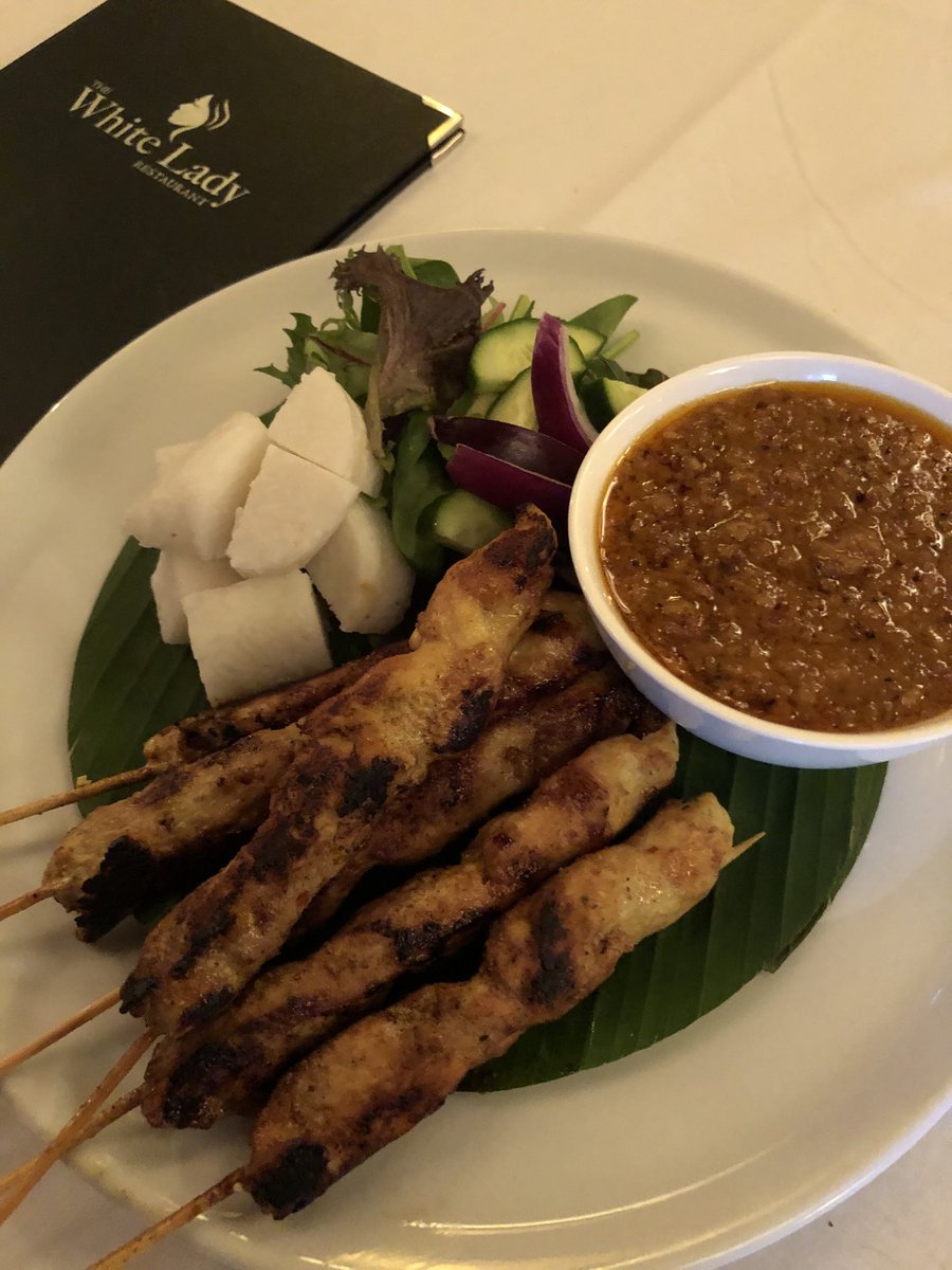 This weeks a special chicken satay. Absolutely gorgeous.