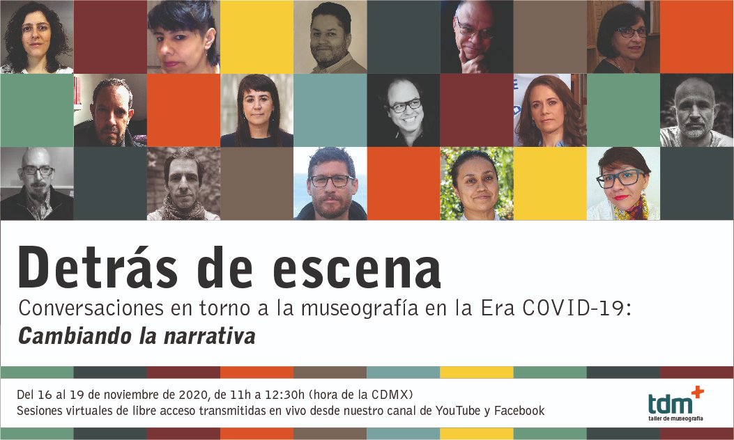 Mucho se ha hablado de los desafíos que enfrentan los museos en la #EraCovid pero poco se ha reflexionado sobre la  #museografía ¿Cuáles son los nuevos retos?
Conoce la convocatoria drive.google.com/file/d/1ajVD03…
!Aparta la fecha y únete a la conversación!
#exhibitiondesign