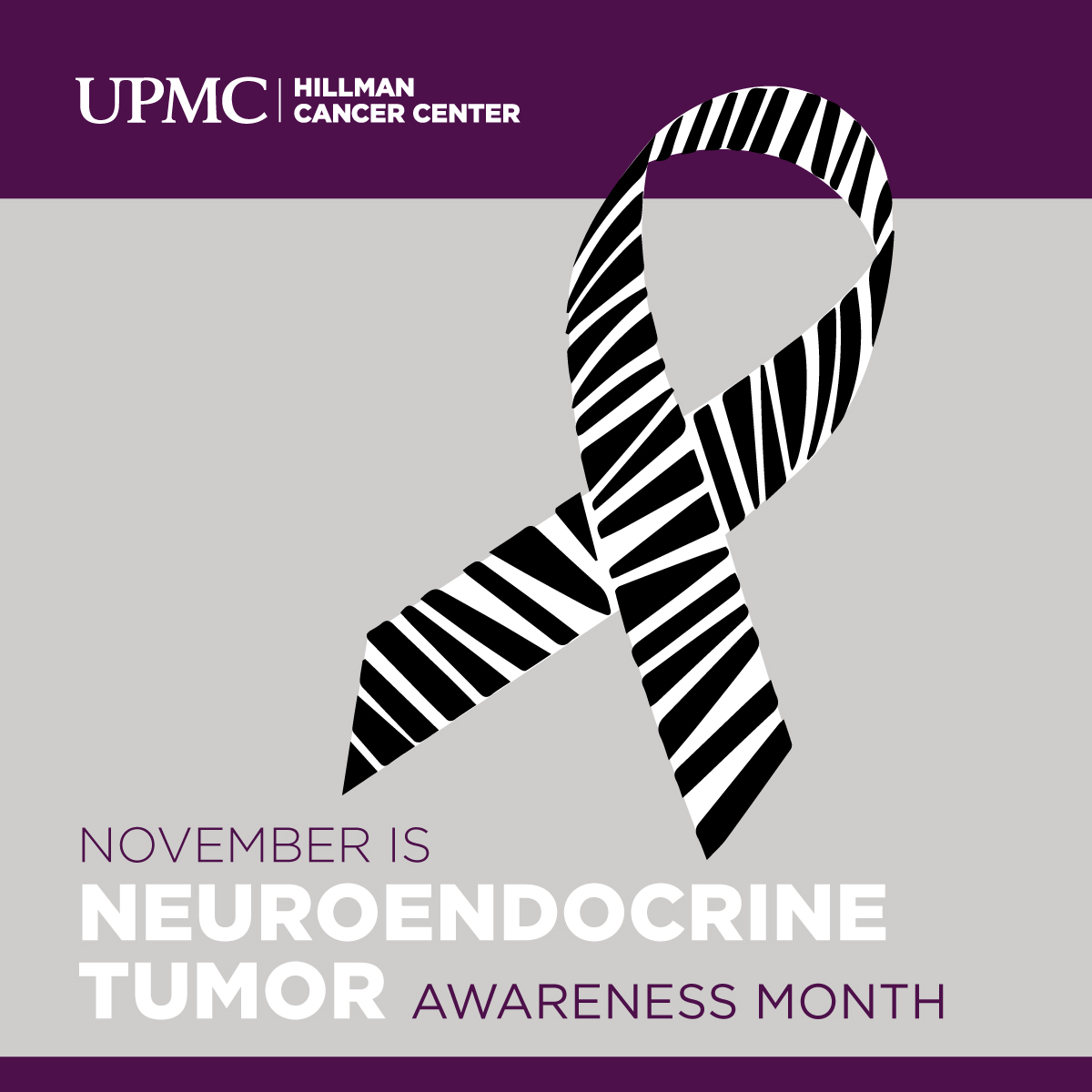 UPMCHillmanCC's tweet photo. Did you know the most common type of carcinoid tumors are neuroendocrine? November is Neuroendocrine Tumor Awareness Month. RT this image to show support and spread awareness. #NETawarenessmonth https://t.co/56HYgTp8vo