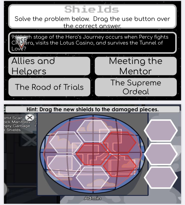 MsHawthorneRCMS's tweet photo. Super engaging and fun way to review The Lightning Thief and the “Hero’s Journey”! Kids have been raving about this lesson all day! Thanks @mcdermottrcmms for being open to my ideas! @reedycreekms #amongus #engagedlearning https://t.co/IOY3xNHQKV
