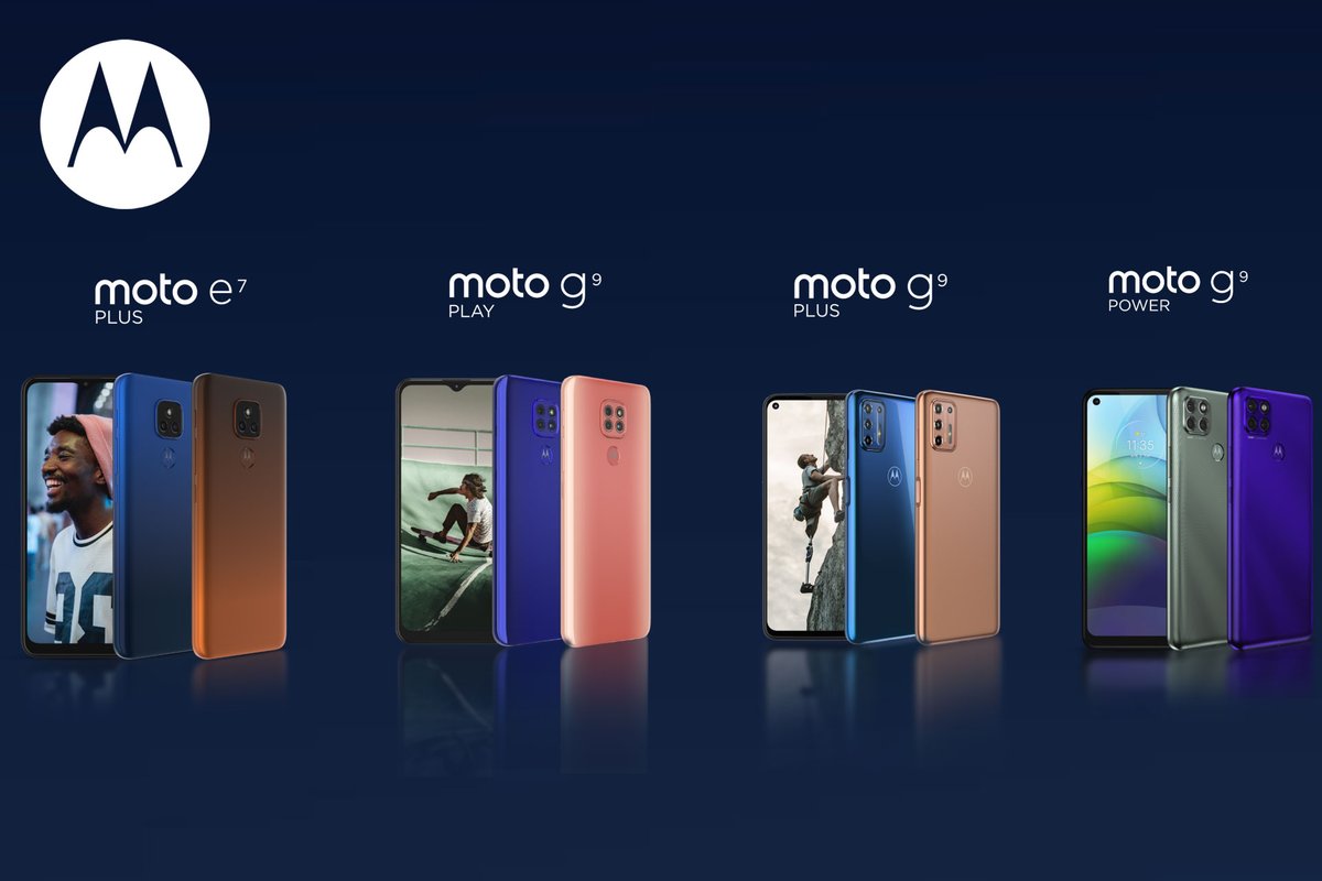 MotoHey's tweet photo. Moto E7 Plus, Moto G9 Play, Moto G9 Plus y Moto G9 Power, disponibles en Argentina
https://t.co/7rykZqhhgq #Motorola #MotoG9Power https://t.co/Cust1fbwjn