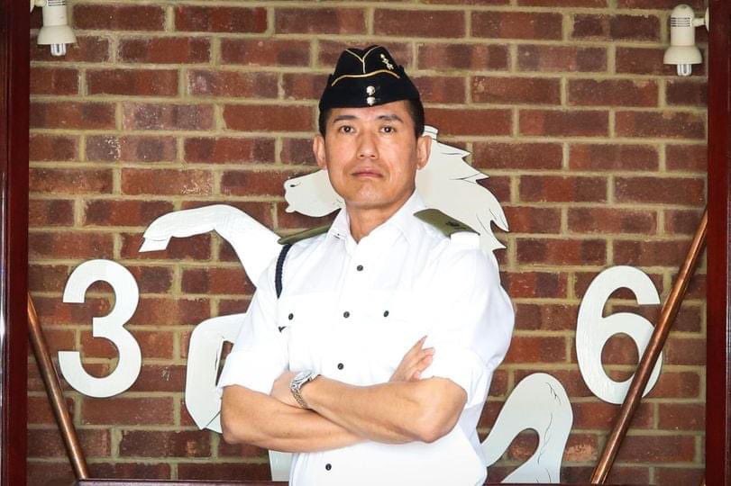 GurkhaEngineers's tweet photo. Commandant QGE and entire QGE Pariwar would like to congratulate Maj Kamal Khapung Limbu MVO (GM QGE) and Capt Khadka Gurung (GRCMO) on their successful conversion from Intermediate Regular Commission (IRC) Late Entry (LE) to Regular Commission (REg C) (LE). https://t.co/F3dElkyp87
