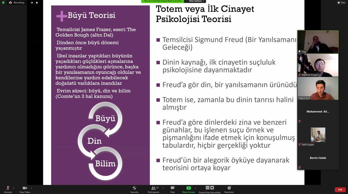 mbulgen's tweet photo. Ar.Gör. Tuğrul İsmail Kurt tarafından sunulan moderatörlüğünü Prof.Dr. Kürşat Demirci'nin yaptığı  MODERN ARKEOLOJİ VE ANTROPOLOJİ AÇISINDAN DİNLERİN KÖKENİ TEORİLERİ toplantısı Prof. Dr. @ofarukharman'ın da müzakeresiyle oldukça verimli oldu. 
Kaydı İzle: https://t.co/BD9bBvhJhu https://t.co/nte7lbW8Z1