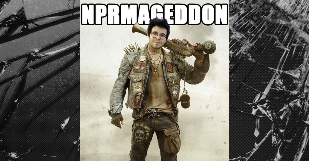 NPRmageddon's tweet photo. Daniel Rayzel. Morning Edition Host and Reporter for KSJD Radio. Cortez, CO.

@DanielRayzel @ksjdradio @WDBM #NPRmagedoon https://t.co/5wgJMRWYFe