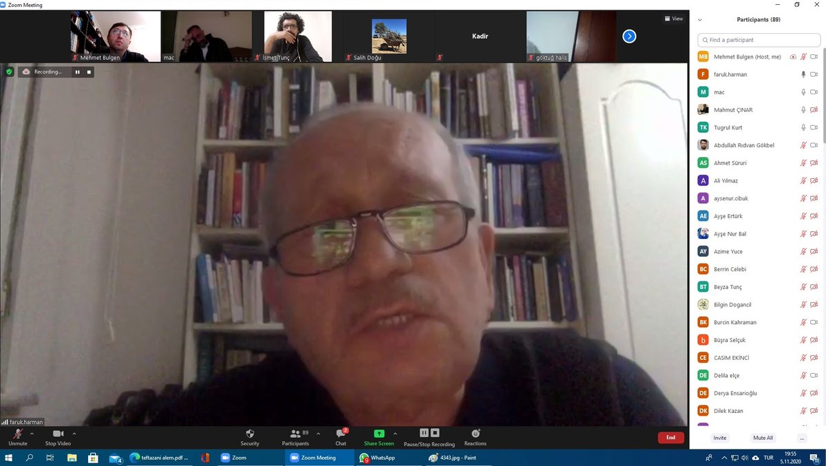 mbulgen's tweet photo. Ar.Gör. Tuğrul İsmail Kurt tarafından sunulan moderatörlüğünü Prof.Dr. Kürşat Demirci'nin yaptığı  MODERN ARKEOLOJİ VE ANTROPOLOJİ AÇISINDAN DİNLERİN KÖKENİ TEORİLERİ toplantısı Prof. Dr. @ofarukharman'ın da müzakeresiyle oldukça verimli oldu. 
Kaydı İzle: https://t.co/BD9bBvhJhu https://t.co/nte7lbW8Z1