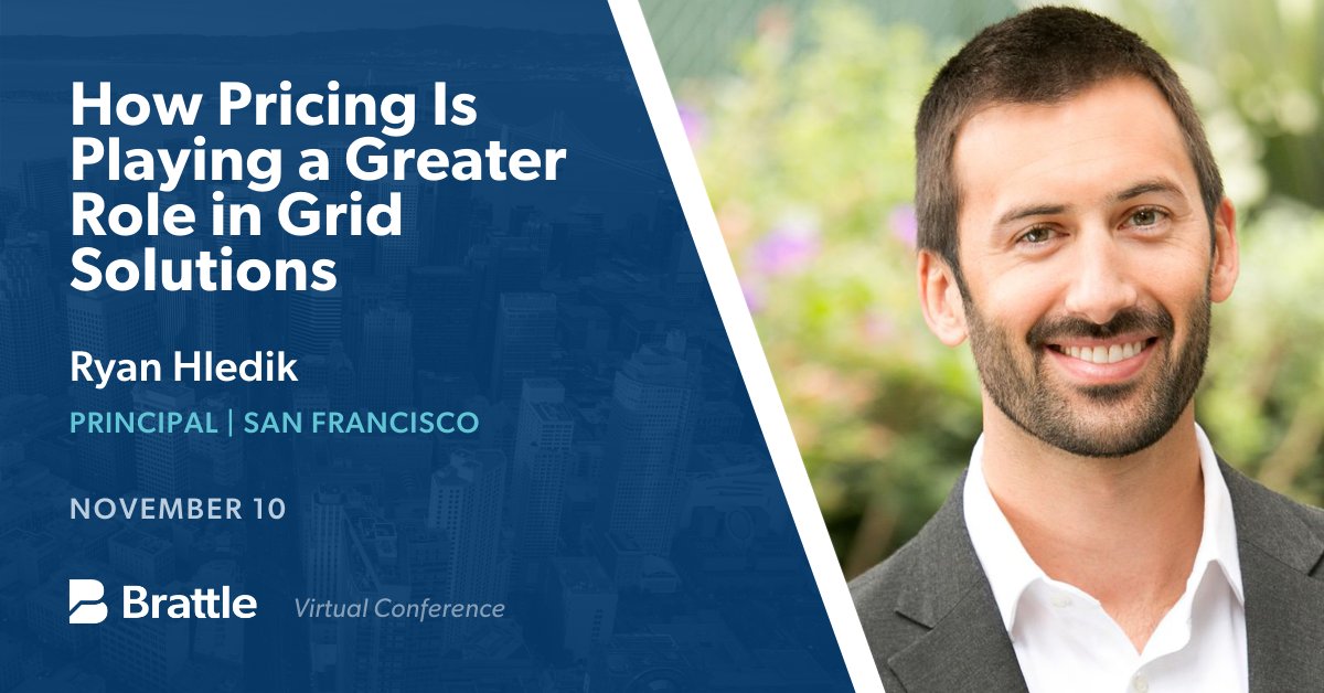 TheBrattleGroup's tweet image. Principal Ryan Hledik will discuss how retail pricing is being harnessed for #loadflexibility at the 42nd @PLMADR Conference. bit.ly/34Y8eS3 #ratemaking