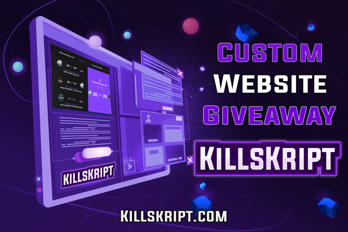 killskript's tweet photo. And the winner of our giveaway is @qtDynamo! Also thank you very much to everyone who liked, commented and retweeted this giveaway! For future updates with Killskript, or for more info on our services, make sure you're following us! #KillSkript #Winner #Giveaway https://t.co/XMBDu3UUu0