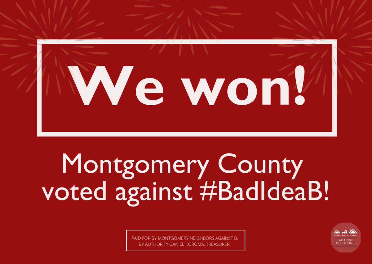 Montgomery Neighbors Against Question B tweet media