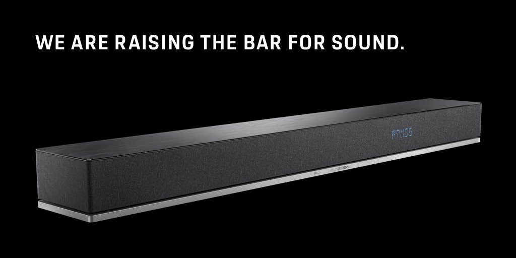 Meet the new #PorscheDesign Soundbar PDB70 and experience what happens, when functional design meets full-bodied sound. #PorscheDesignElectronics #PorscheDesignSound #PorscheDesignSoundbar