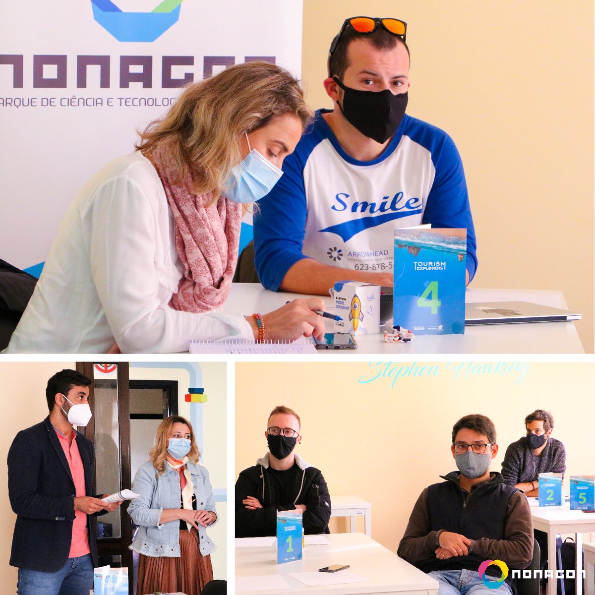 nonagonpark's tweet photo. Começou hoje a fase de Aceleração do #tourismexplorers
As start-ups vão agora testar e validar os modelos de negócio através de um programa que segue a metodologia “FastStart” da @FabricaStartups 💡
#tourismportugal #tourismexplorers #inuac #turismo #ideias #fabricadestartups https://t.co/p1MIjyiLBc