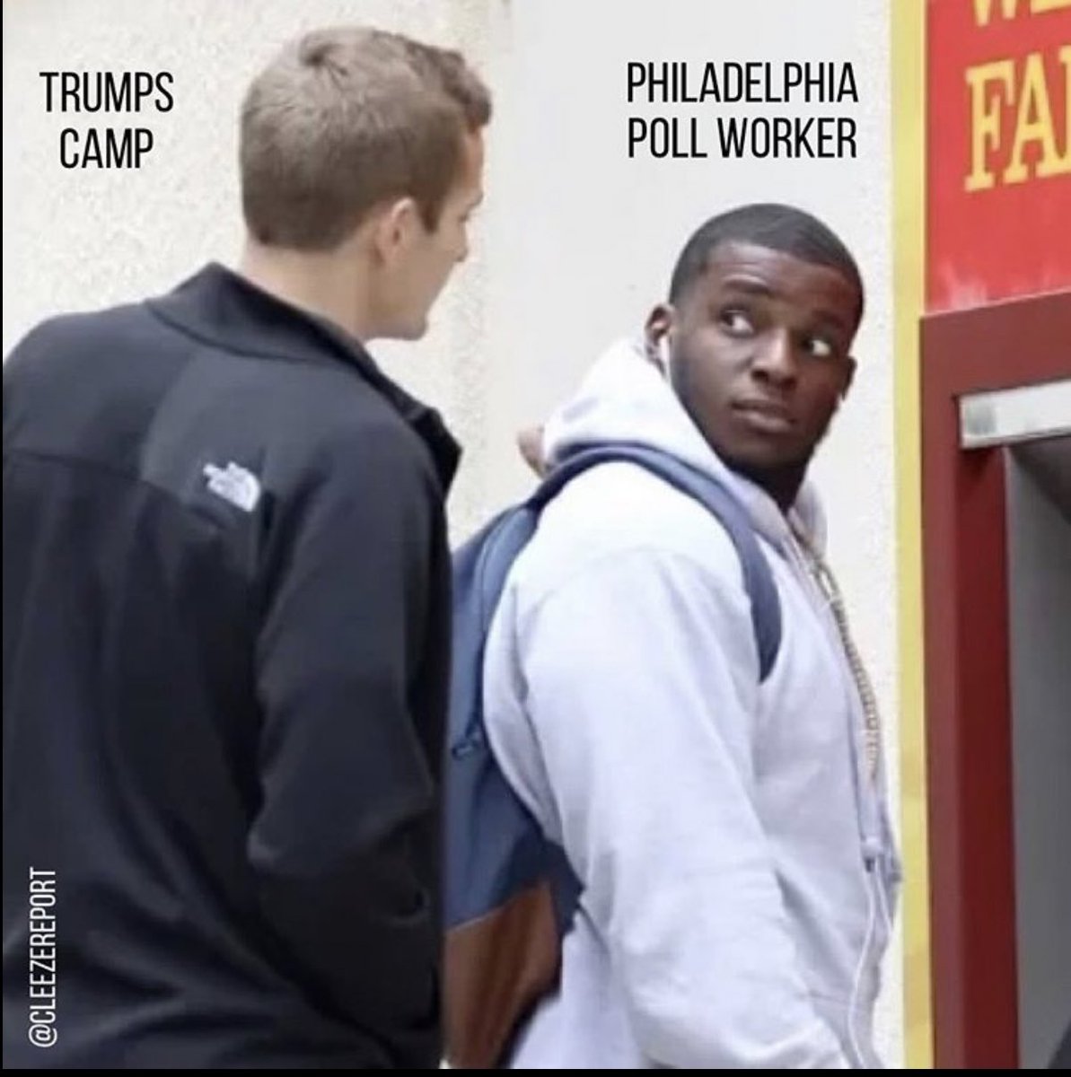 Simply_iSh's tweet photo. Meanwhile in #Philly #ElectionResults2020 #Election2020  😂😂😂 https://t.co/y93ZihVCvy