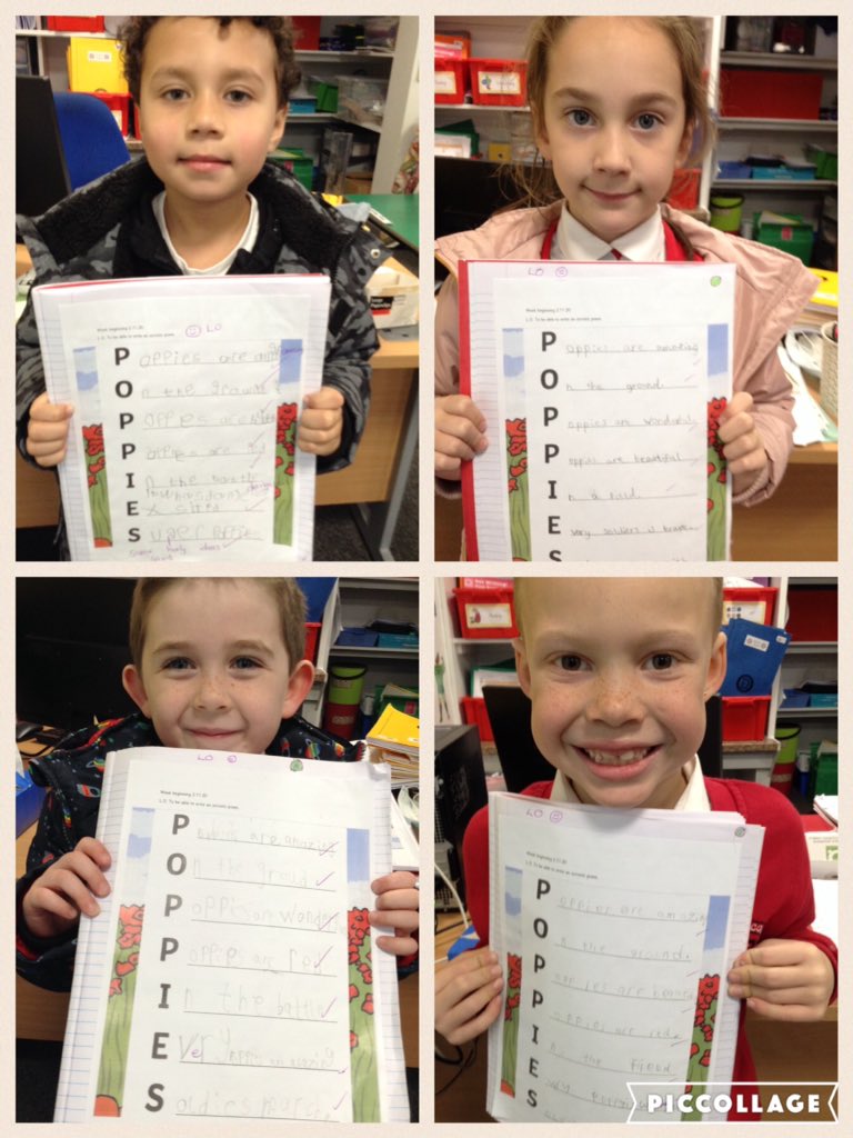 deyncourt_y1_2's tweet photo. In Year 1 and 2 we have been talking about Remembrance Day. The children wrote some fantastic acrostic poems. https://t.co/TBZKpJwcCg