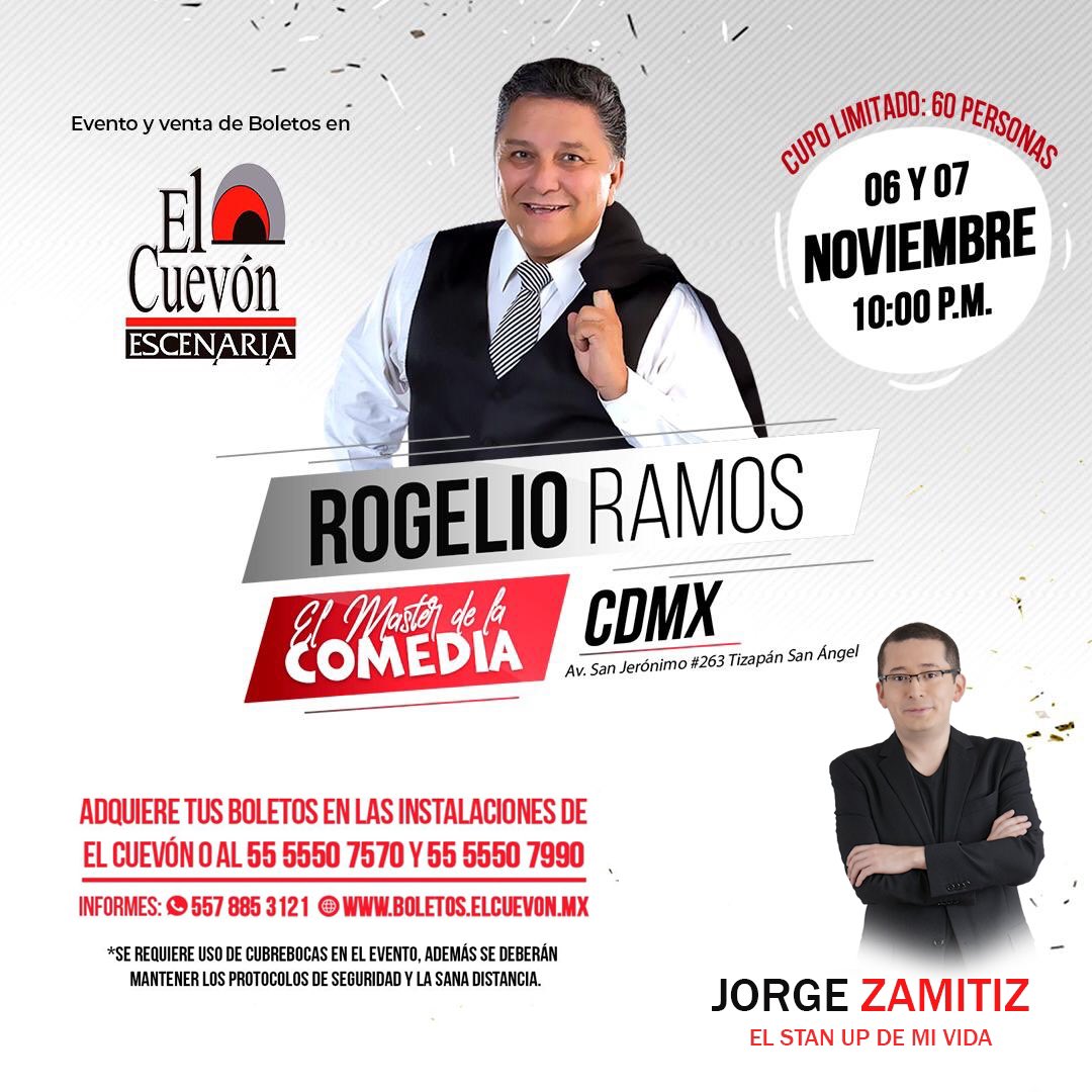 zamitiz_jorge's tweet photo. Este viernes estaré en el mejor lugar de comedia @ElCuevonDF con el maestro @rogelioramoshow VIERNES 6 DE NOVIEMBRE tengo cortesías para regalar !!! https://t.co/VYqJ9dSRzv