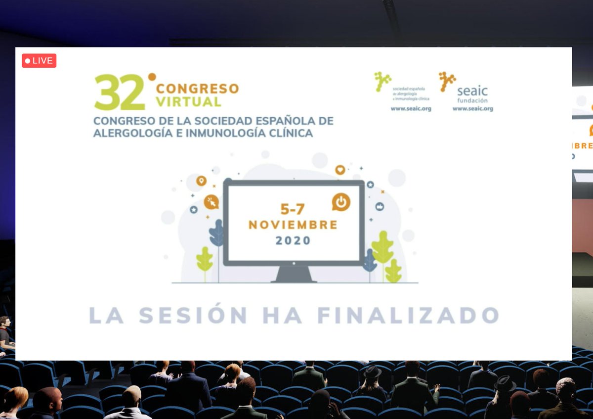 paularibo's tweet image. Gran inicio de la #seaic2020 !! 🤩🤩
😥 por no poder a ver a muchos compañeros pero 🥰 de poder participar un año más en el congreso de la @SEAIC_Alergia @CAJMIR_SEAIC