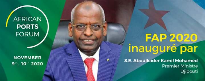 FatoumaSouleim1's tweet photo. #HappytoAnnounce
S.E. Abdoulkader Kamil Mohamed, Premier Ministre de #Djibouti sera �� l'inaugural du #Forum_Africain_Des_Ports2020.
👉 Demandez votre badge virtuel: https://t.co/yNROg0cLik
👉 Demandez votre badge physique : https://t.co/zNWkbwUbPy
#FAP2020 #Djibouti https://t.co/Mp6aPY62cD
