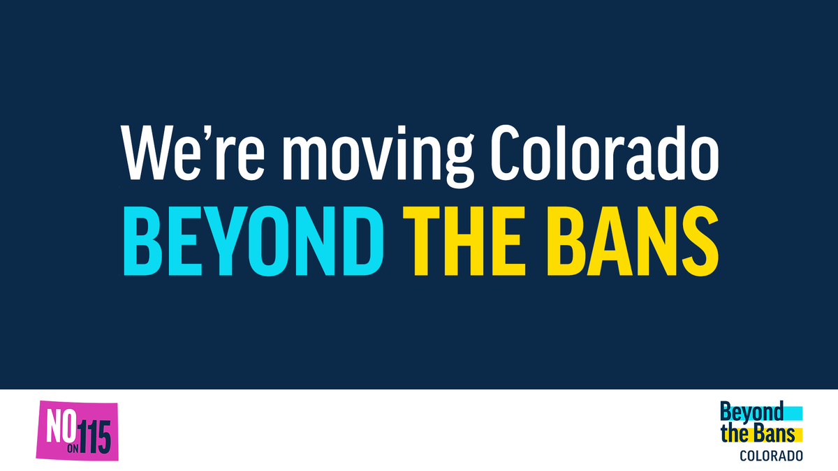 access4allco's tweet photo. We’ve voted four times now to keep abortion bans out of our state. But our work is far from over. Now that we voted #NoOn115, it’s time to move Colorado #BeyondTheBans for good: https://t.co/FnPFzr6S4K https://t.co/AOTGdw0zRK