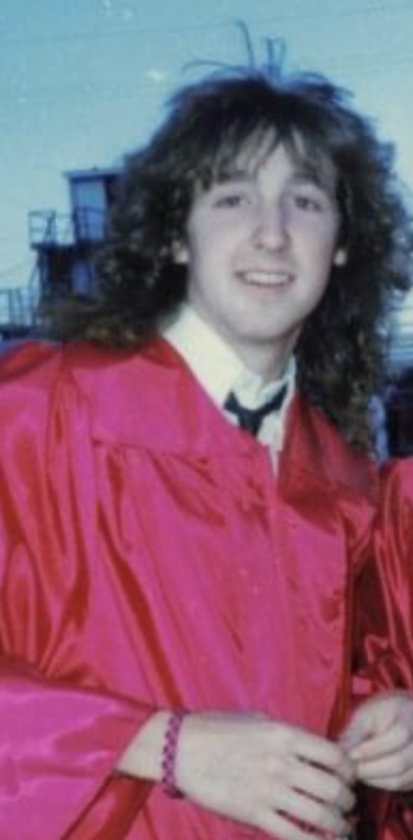A_L_Hamilton's tweet photo. It’s throwback Thursday in the week we’re celebrating our first-generation students. This is me graduating from high school, with no idea what awaited me or how to do any of it. I’m sharing so our first gens know that many of their profs and advisors were first gen too. https://t.co/O1KkKIW5Pz