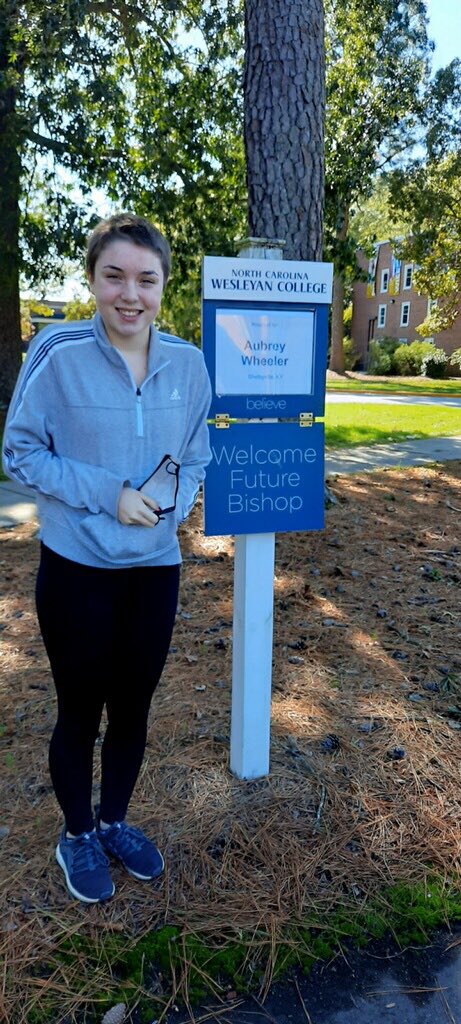 Senior <a href="/ScbigPicture/">Big Picture Learning-Shelby County, KY</a> Scholar Aubrey Wheeler on a college visit <a href="/ncwesleyan/">NC Wesleyan University</a> over the long weekend!
#postsecondaryplanning
#personalizedlearning 
<a href="/shelbycountysch/">Shelby Co Schools Ky</a> 
<a href="/MrsCUnderwood/">Catherine Underwood</a> 
<a href="/dcdlong89/">Denise Rannells</a>
