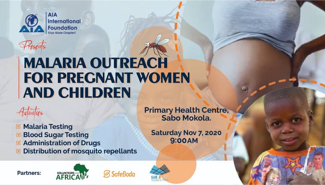 AIAFoundation9's tweet photo. In 2019, Nigeria had the highest number of global #malaria cases, in 2018 It accounted for the highest number of deaths, As part of the efforts, we are organizing a malaria outreach for pregnant women &amp; children in Sabo - Mokola, Ibadan cc: @SafeBoda_NGA @VolHubAfrica https://t.co/rZfEsy6AZE