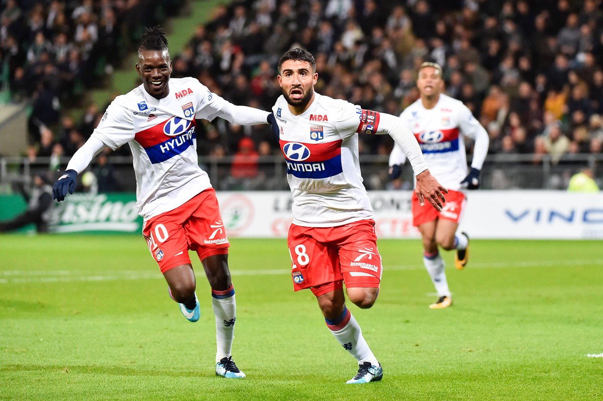 ActuFoot_'s tweet photo. Il y a 3 ans jour pour jour, l'OL humiliait l'AS Saint-Etienne (5-0) à Geoffroy Guichard.

Avec notamment cette célébration de Nabil Fekir. 👕 https://t.co/hSd3xkXLYs