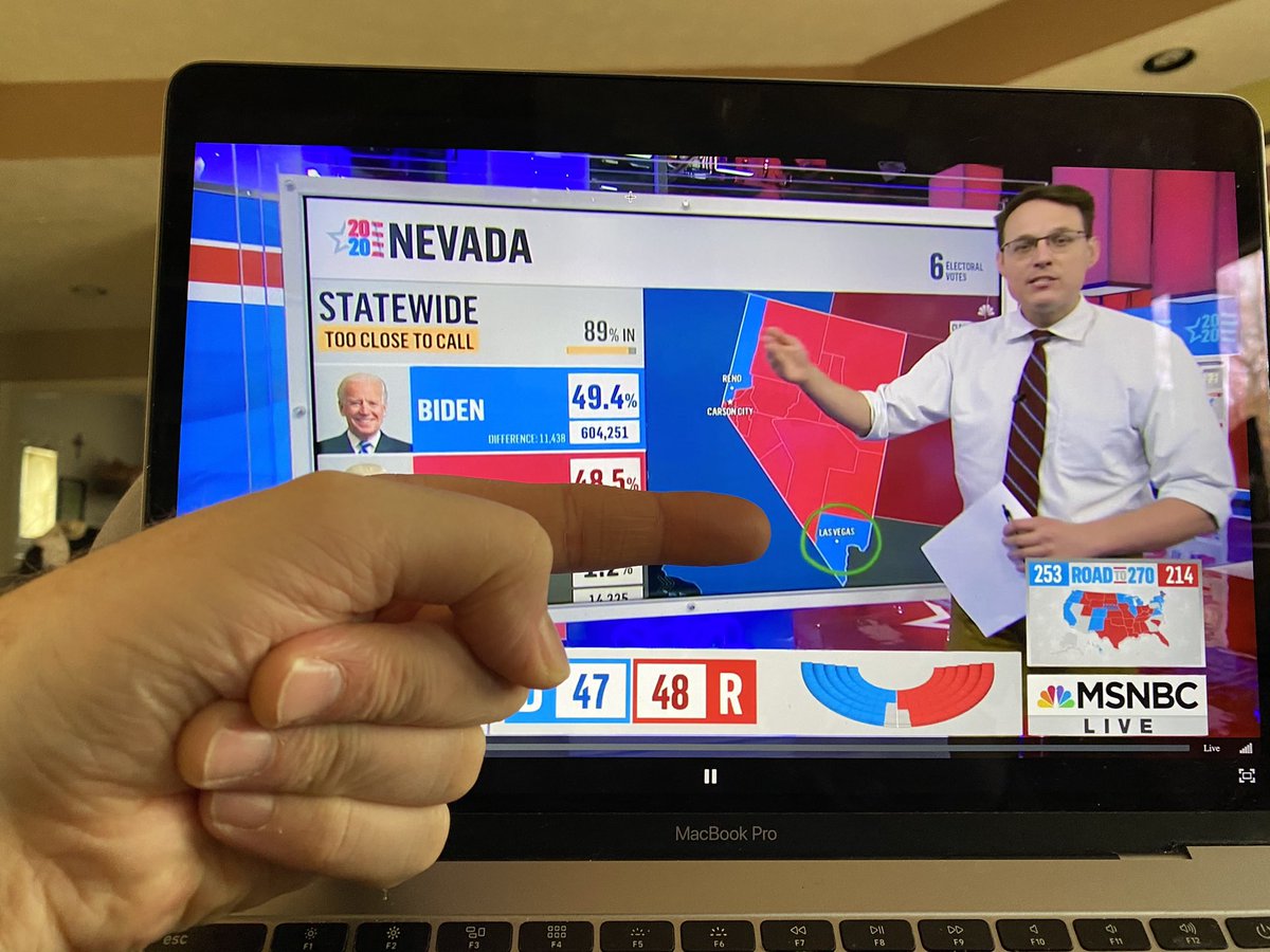 donchaffer's tweet image. Election news: @MSNBC ‘s Steve Kornacki draws a really nice circle.