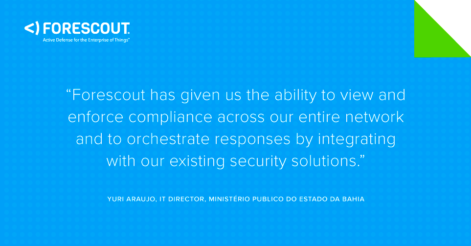 vernani's tweet photo. Brazilian state government agency transforms device compliance and increases efficiency with @Forescout https://t.co/4ELsWzqtHp https://t.co/BDpfa3O8tQ