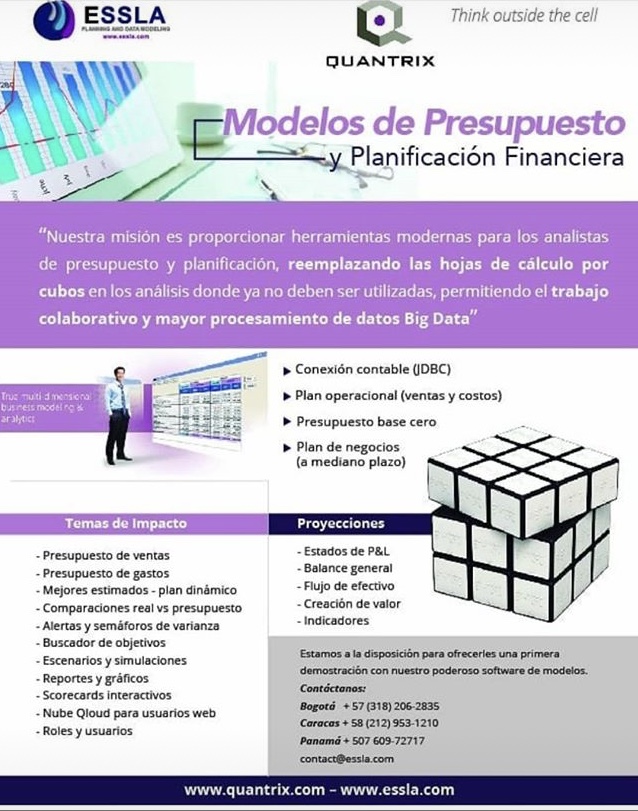 ess_pan's tweet image. Tiempo de presupuestar. Estamos a la orden para proveerles la mejor plataforma de análisis al menor costo. Llama ya +507 60972717 Soluciones Essla / Quantrix ...

#peru #ecuador #sansalvador #guatemala #colombia #planificaciónfinanciera #presupuesto #gestiónfinanciera #finanzas
