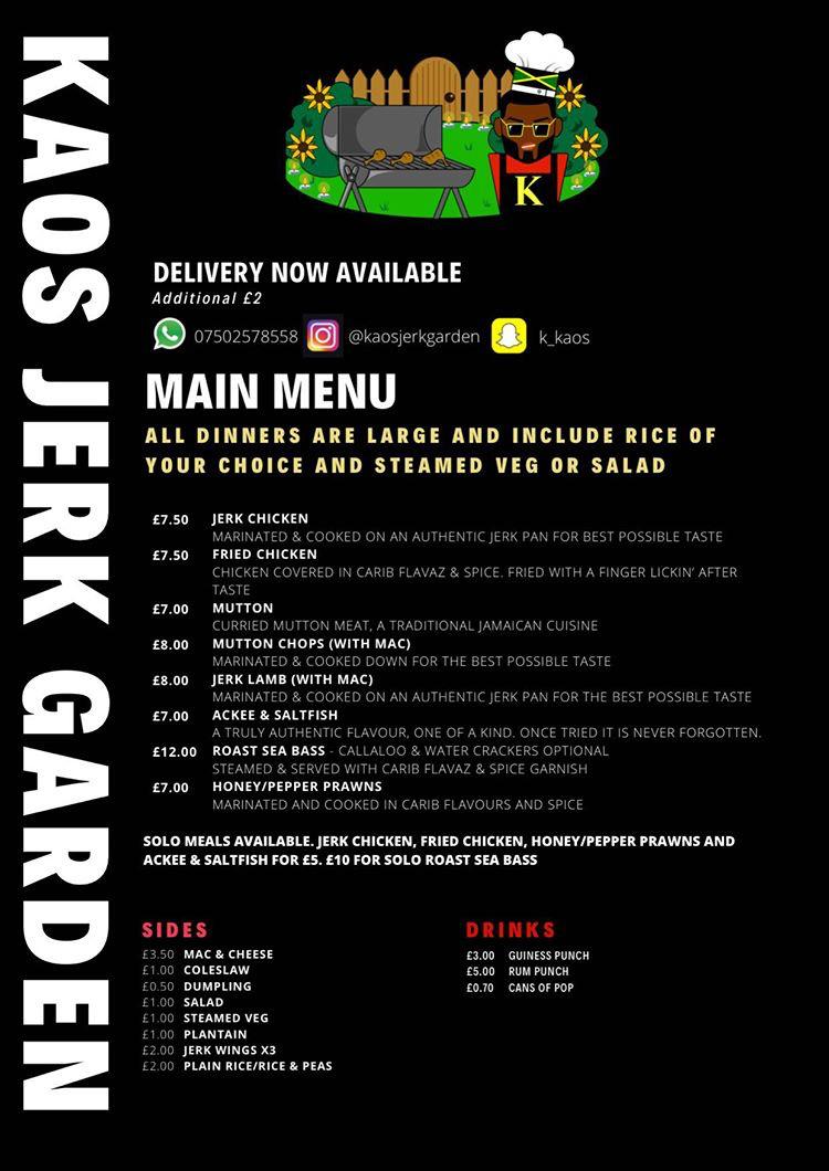FreedomTBHE's tweet photo. Hi there, I’ve started my own business selling Caribbean food. We are based in Birmingham for collection and also offer a delivery service, delivery prices vary depending on location
Find us on Instagram @KaosJerkGarden
#IAMBOB https://t.co/OitETBW9Fm
