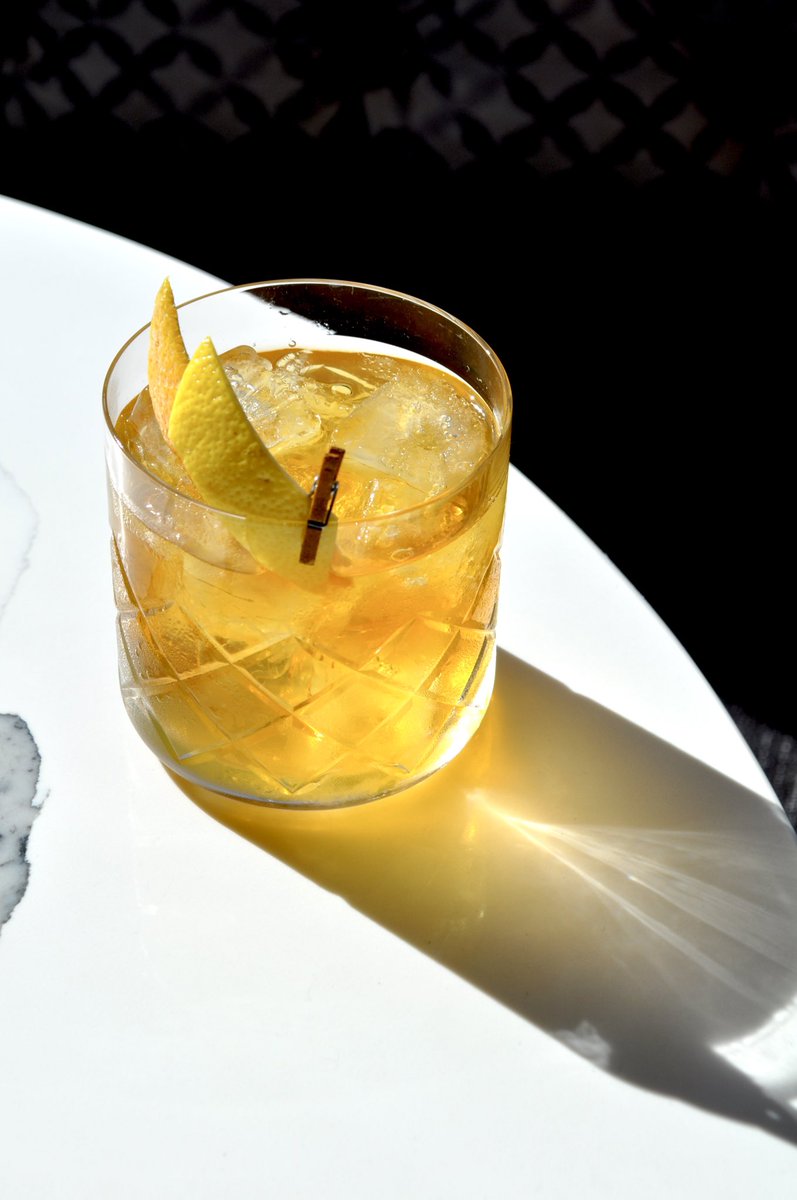 “Martinez McFly” ✨ // meet our newest fall cocktail — no Flux Capacitor required! <a href="/beefeatergin/">Beefeater Gin</a>, <a href="/dramandgrain/">Dram & Grain</a>’s Amaro Sou-Americano, cocchi di torino, dolin dry vermouth. #fallcocktails