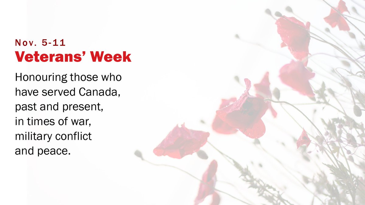 Today marks the beginning of Veterans’ Week, we honour those who have served, and continue to serve, for our country, amonst them many Gaspesians and Magdalen Islanders.

Lest we forget.