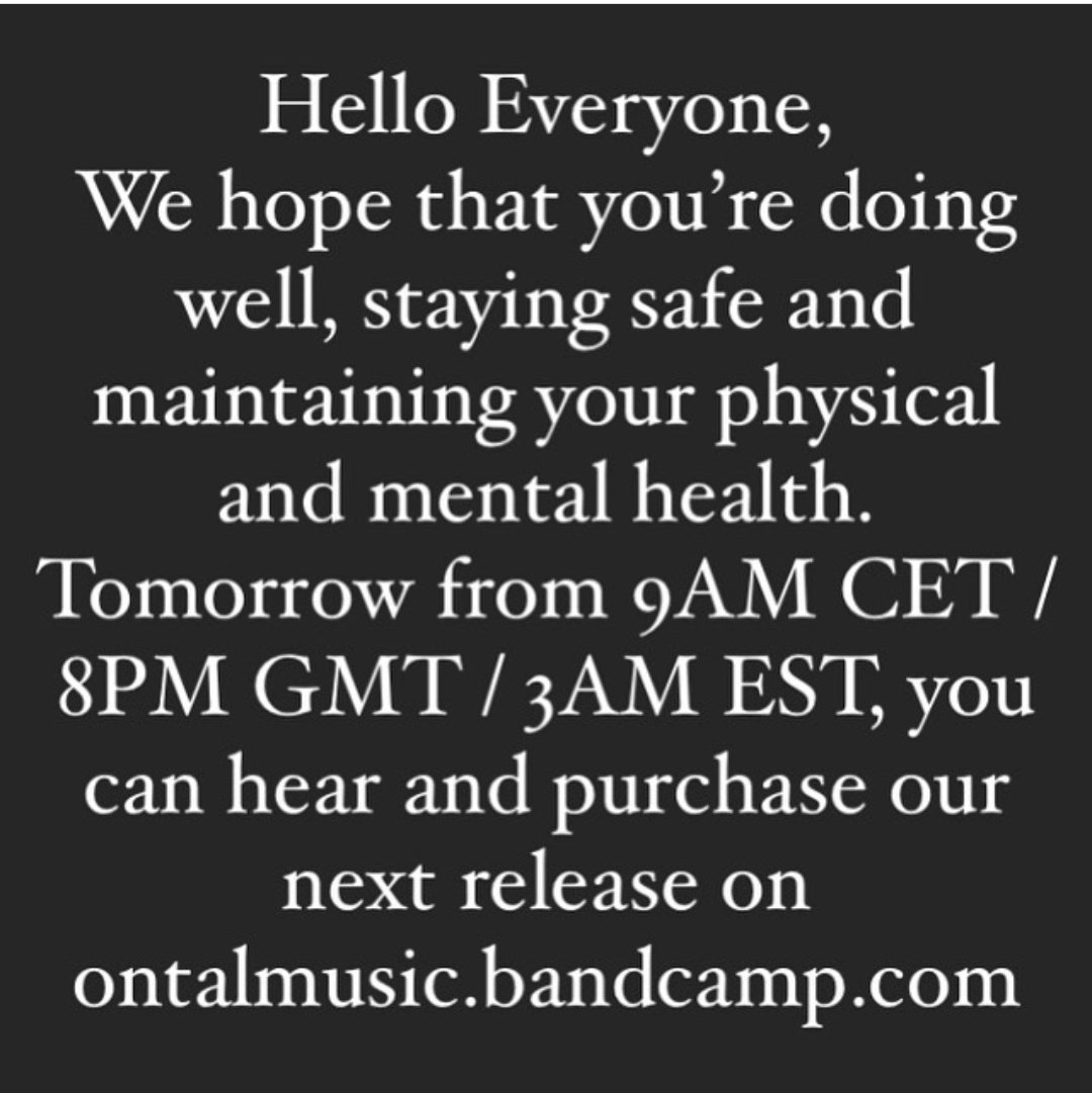 Ontal are releasing new music tomorrow. #BandcampFriday #IndustrialTechno

Head to ontalmusic.bandcamp.com