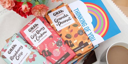 GnawChocolate's tweet photo. Show someone special you are thinking of them by sending them chocolate cheer with our Kindness Letterbox Chocolates to make them smile π
https://t.co/6LQqm197Pe
#GnawChocolate #KindnessBox #Kind #Chocolate #Gift #ThinkingOfYou #LetterboxGift #LetterboxChocolates #Smile #Yum https://t.co/vTkeTCXGRD
